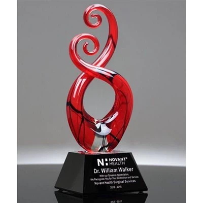 Tuzo za Kioo kilichopuliziwa kwa Mkono